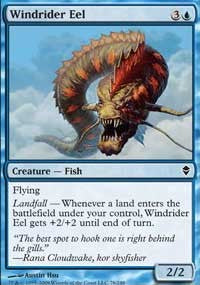 Windrider Eel [Zendikar]