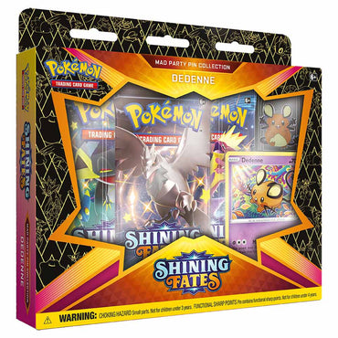 Pokemon TCG: Shining Fates Mad Party Pin Collection
