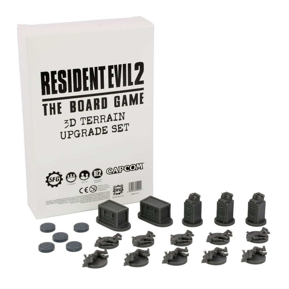 Resident Evil 2 The Board Game 3D Terrain Upgrade Set