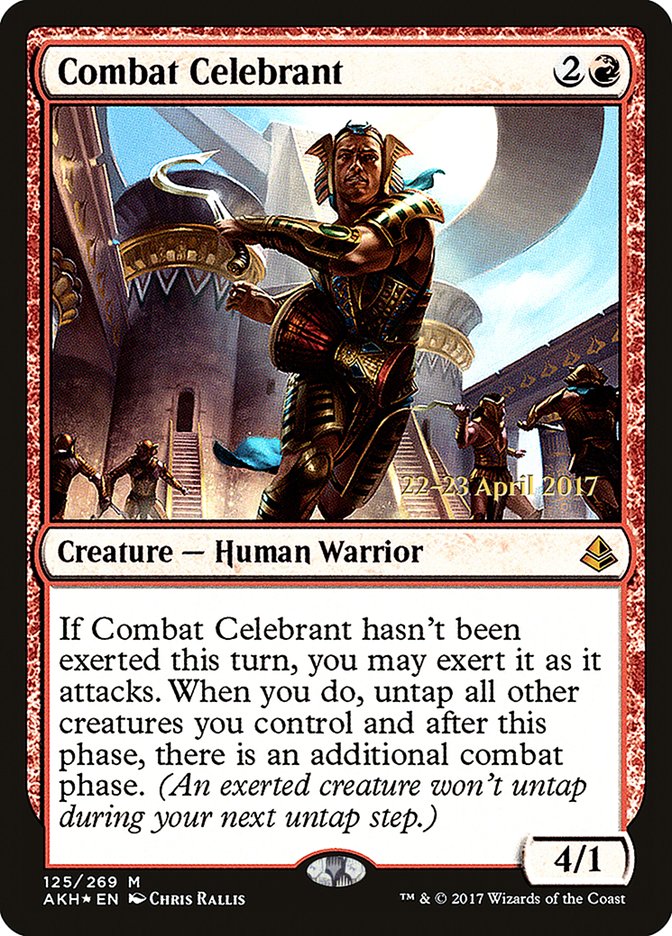 Combat Celebrant [Amonkhet Prerelease Promos]