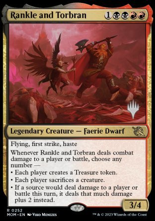 Rankle and Torbran (Promo Pack) [March of the Machine Promos]