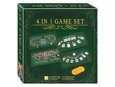 4 in 1 Game Set (Casino Games)