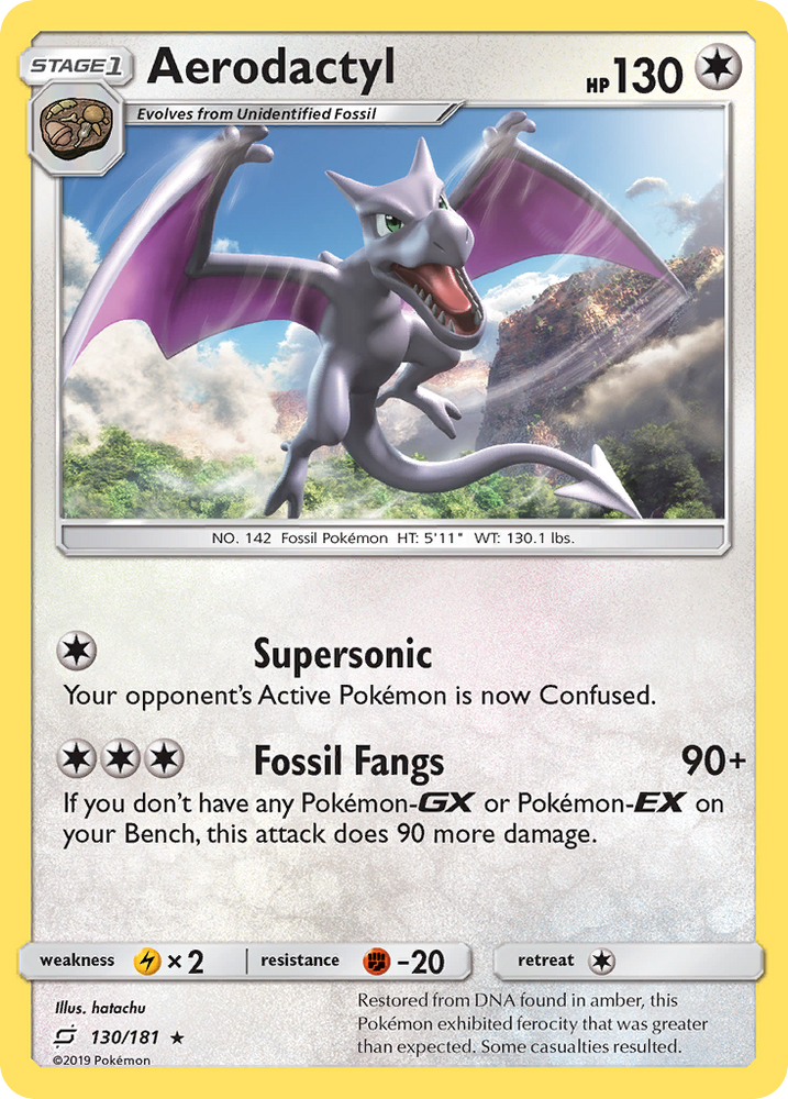 Aerodactyl (130/181) [Sun & Moon: Team Up]