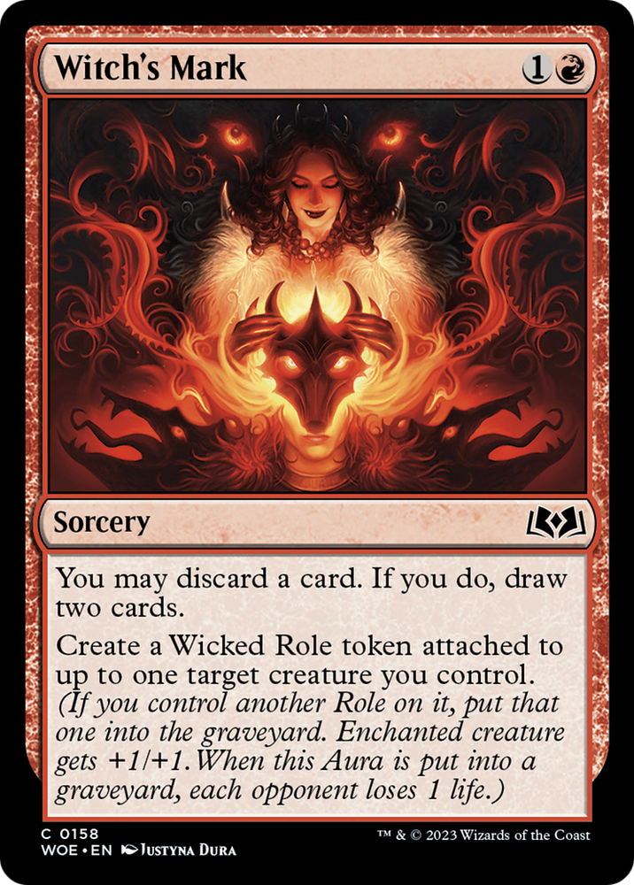 Witch's Mark [Wilds of Eldraine]