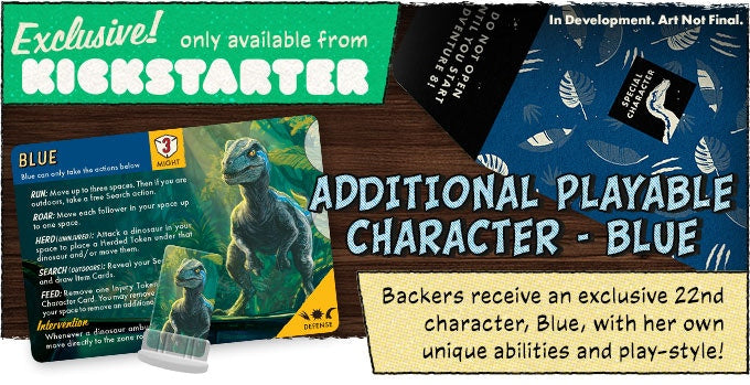 Jurassic World: The Legacy of Isla Nublar Kickstarter Edition