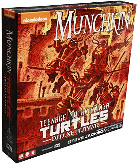 Munchkin Teenage Mutant Ninja Turtles Deluxe Ultimate Kickstarter Edition