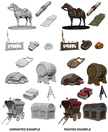 D&D Nolzur's Marvelous Miniatures: Adventurer's Campsite