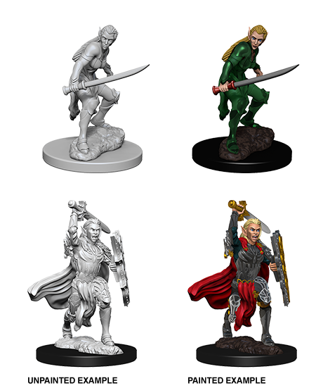 D&D Nolzur's Marvelous Miniatures: Female Elf Fighter