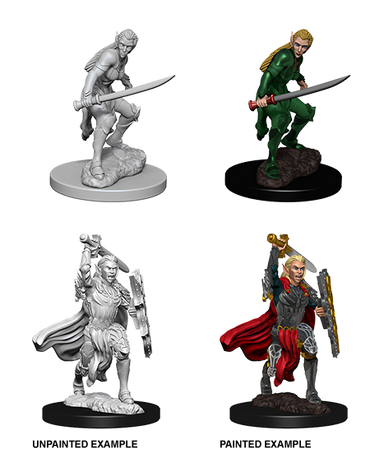 D&D Nolzur's Marvelous Miniatures: Female Elf Fighter