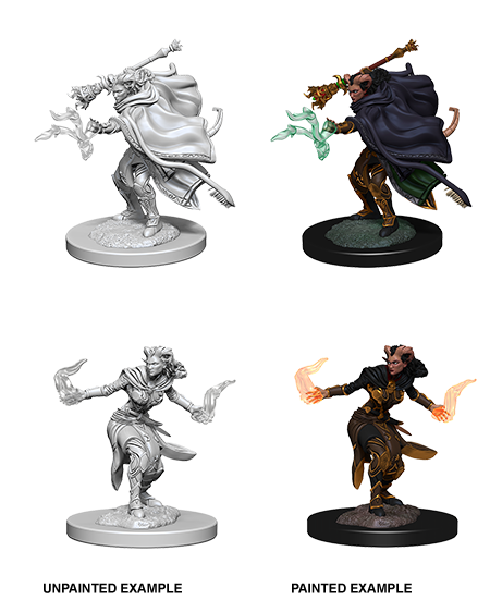 D&D Nolzur's Marvelous Miniatures: Female Tiefling Warlock