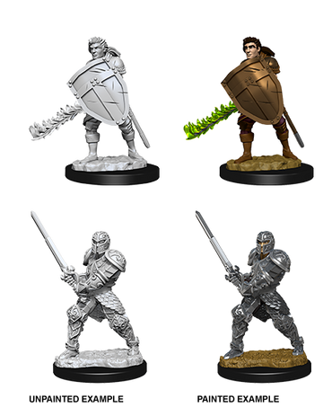 D&D Nolzur's Marvelous Miniatures: Male Human Fighter