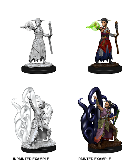 D&D Nolzur's Marvelous Miniatures: Human Female Warlock