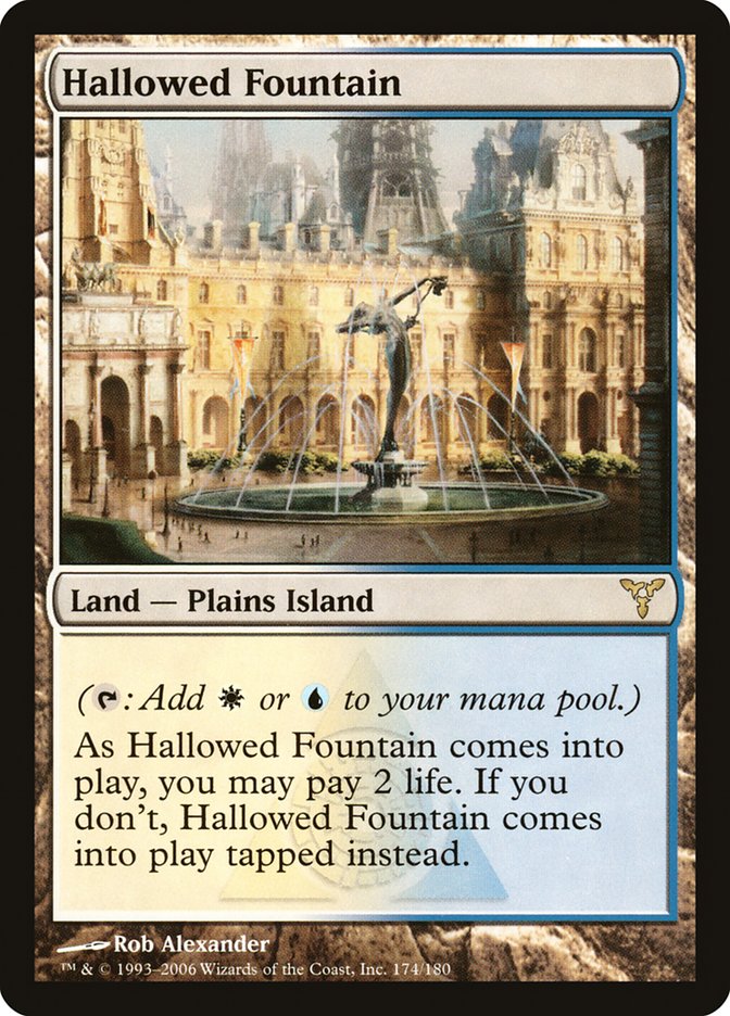 Hallowed Fountain [Dissension] (Signature)