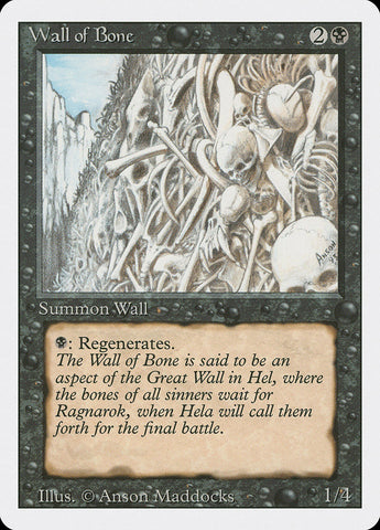Wall of Bone [Revised Edition]