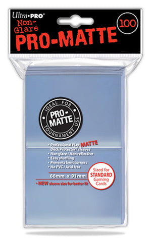 Ultra Pro Standard Pro-Matte Clear (100 Sleeves)