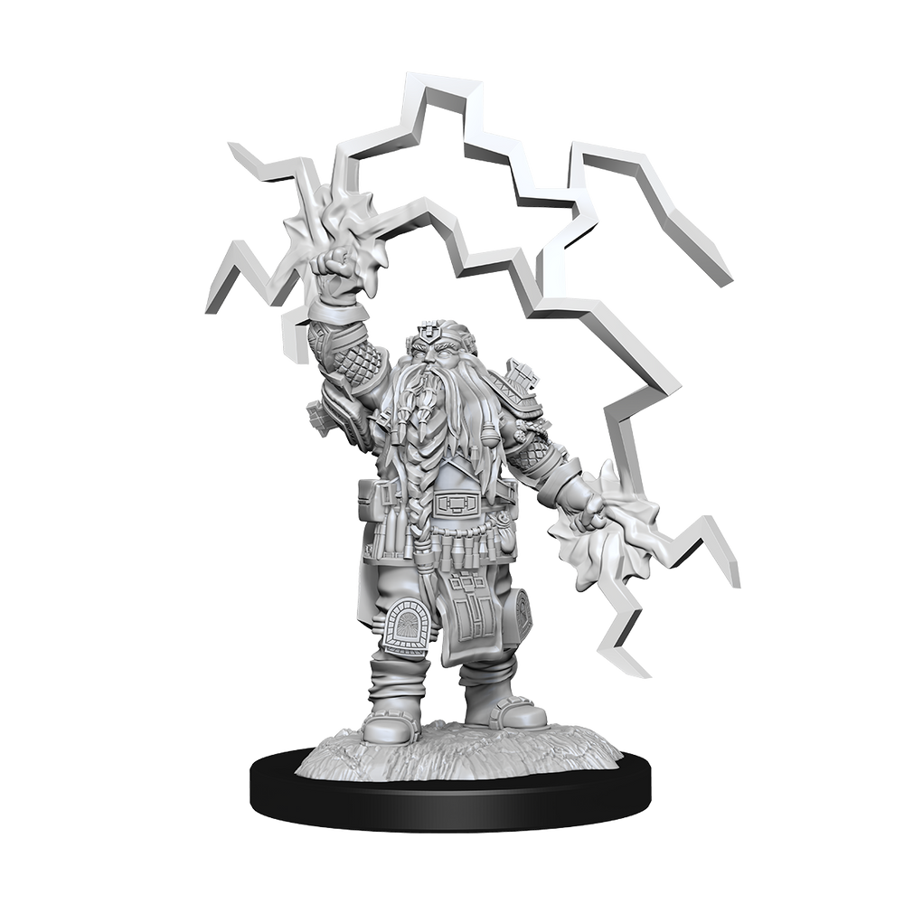 D&D Nolzurs Marvelous Unpainted Miniatures Dwarf Cleric Male