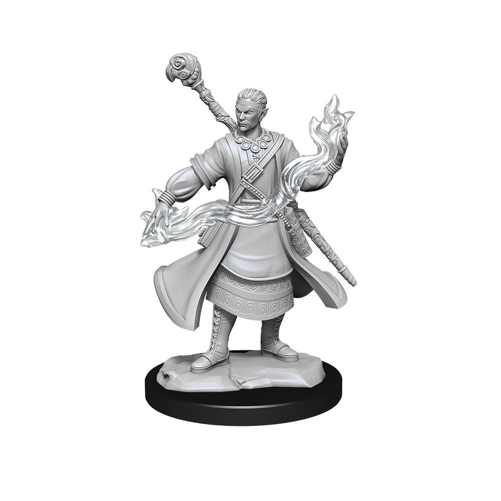 D&D Nolzurs Marvelous Unpainted Miniatures Half-Elf Wizard Male