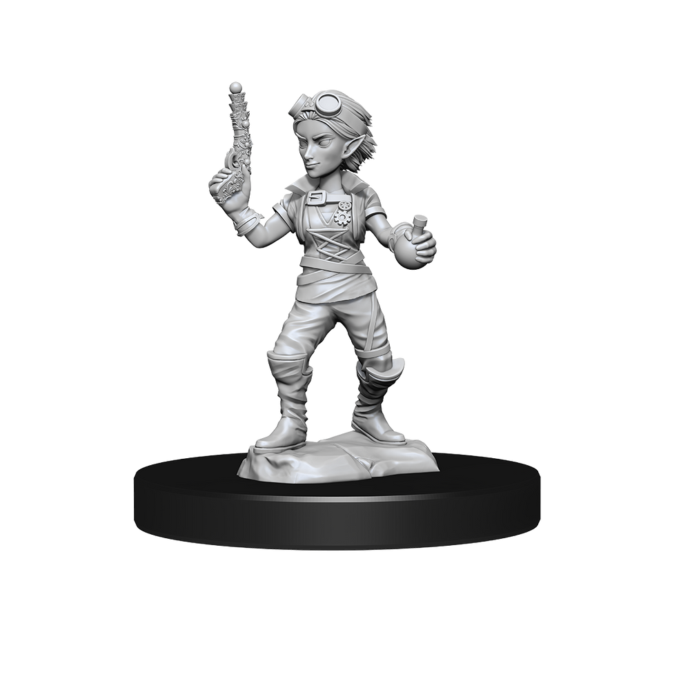 D&D Nolzurs Marvelous Unpainted Miniatures Gnome Artificer Female