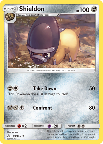 Shieldon (84/156) [Sun & Moon: Ultra Prism]