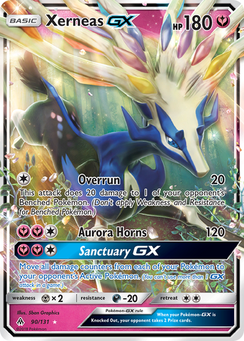 Xerneas GX (90/131) [Sun & Moon: Forbidden Light]