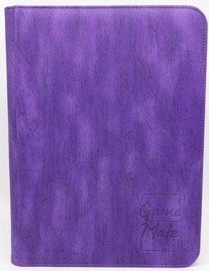 Game Mate Premium 9 Pocket Zippered Card Binder