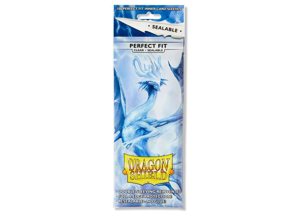 Dragon Shield Perfect Fit Sealable Standard Sleeves - Clear