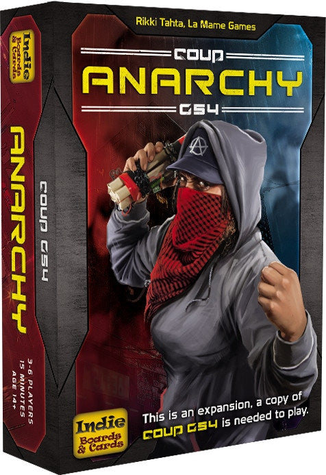 Coup Rebellion G54 Anarchy Expansion Kickstarter Edition