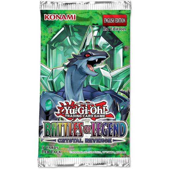 Yu-Gi-Oh Battles of Legend Crystal: Revenge Booster Pack