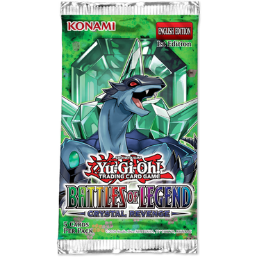 Yu-Gi-Oh Battles of Legend Crystal: Revenge Booster Pack