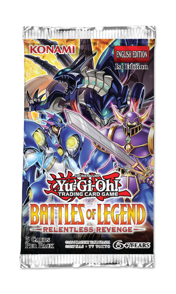 Yugioh Battle of Legends Relentless Revenge Booster