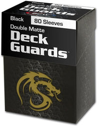 BCW Deck Guards Box and Deck Protectors Standard Matte (80 Sleeves)