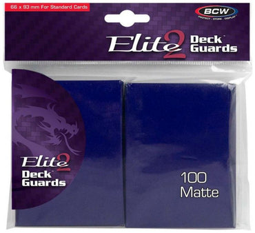 BCW Deck Protectors Standard Elite2 Matte (100 Sleeves Per Pack)