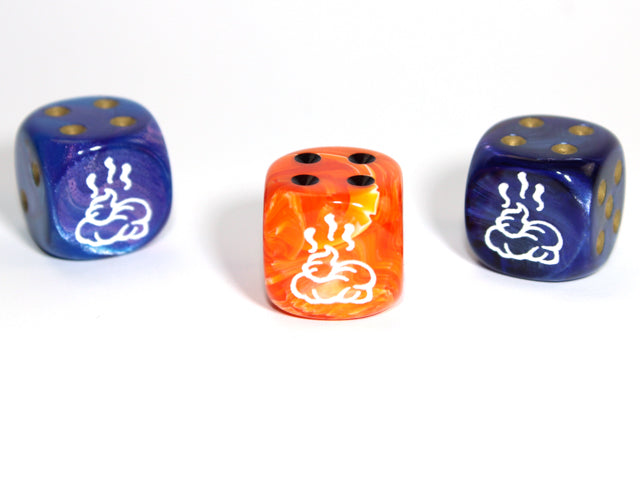 Poop D6 (Custom engraved)