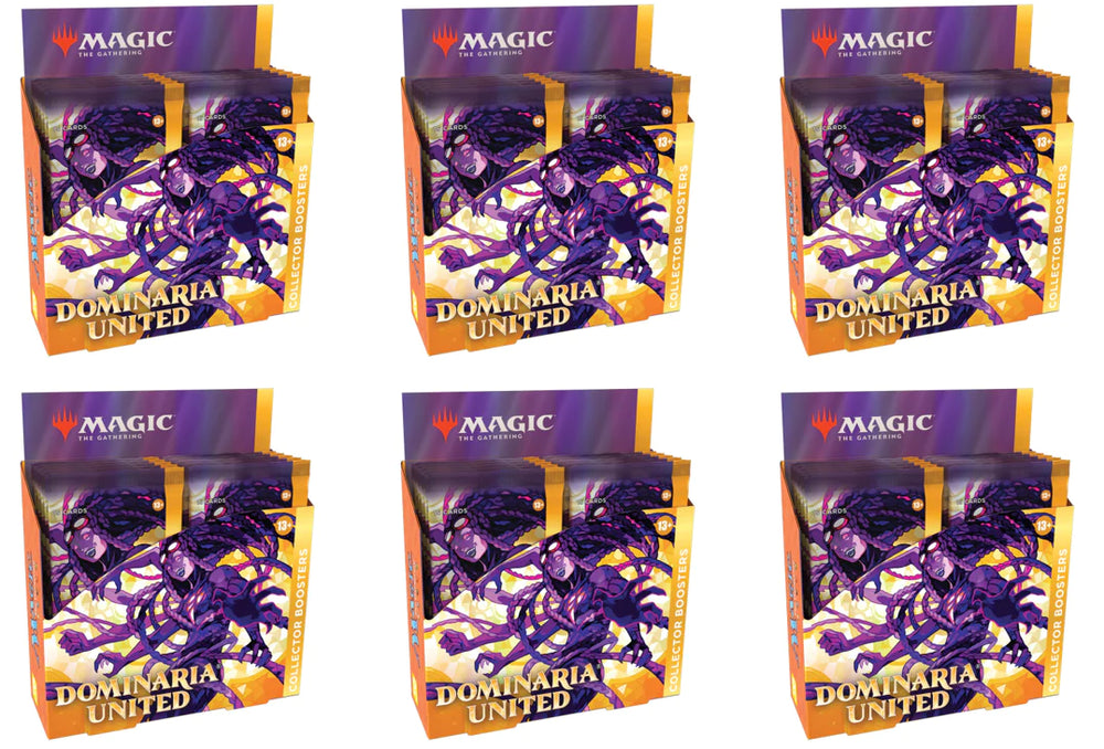 Dominaria United Collector Booster Boxes x 6