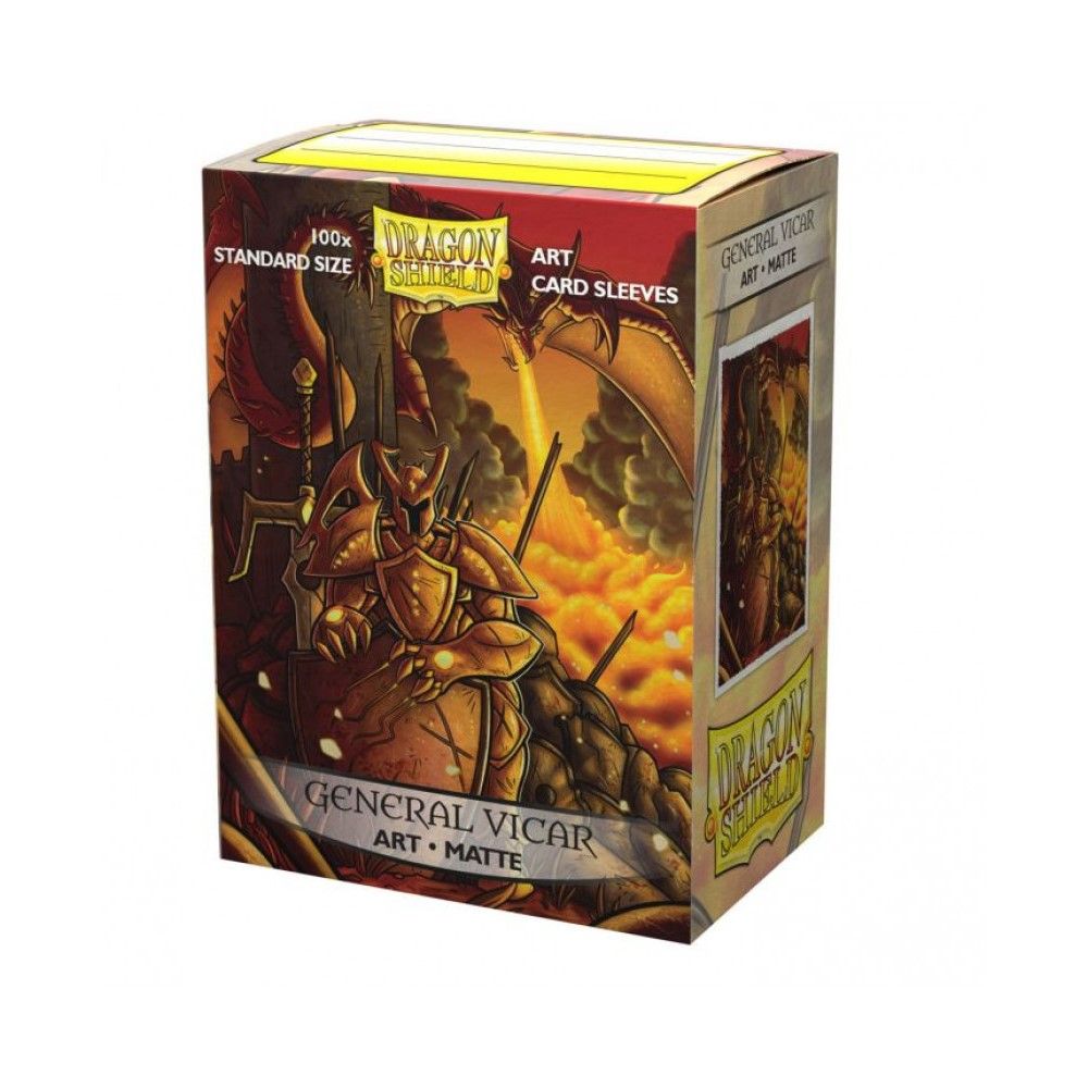 Dragon Shield Matte Art Sleeves - General Vicar 100ct