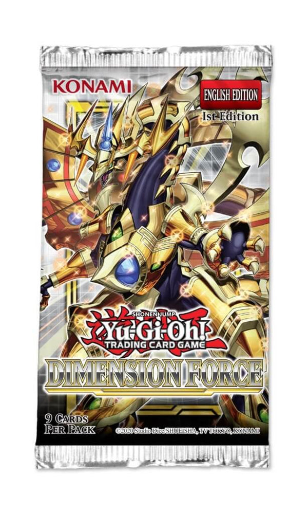 Yu-Gi-Oh Dimension Force Booster Pack