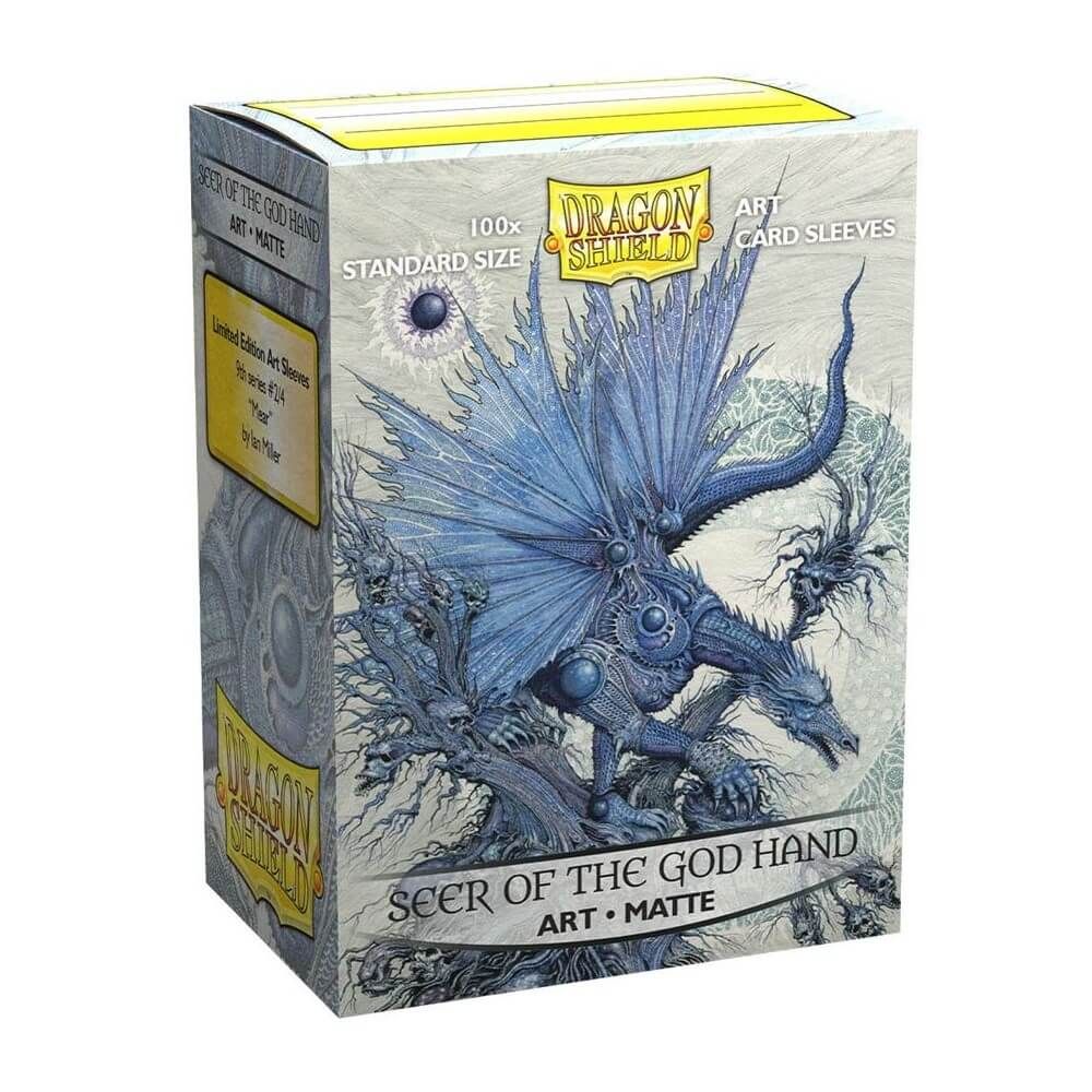 Dragon Shield MATTE Art Sleeves 100ct - Seer of the God Hand
