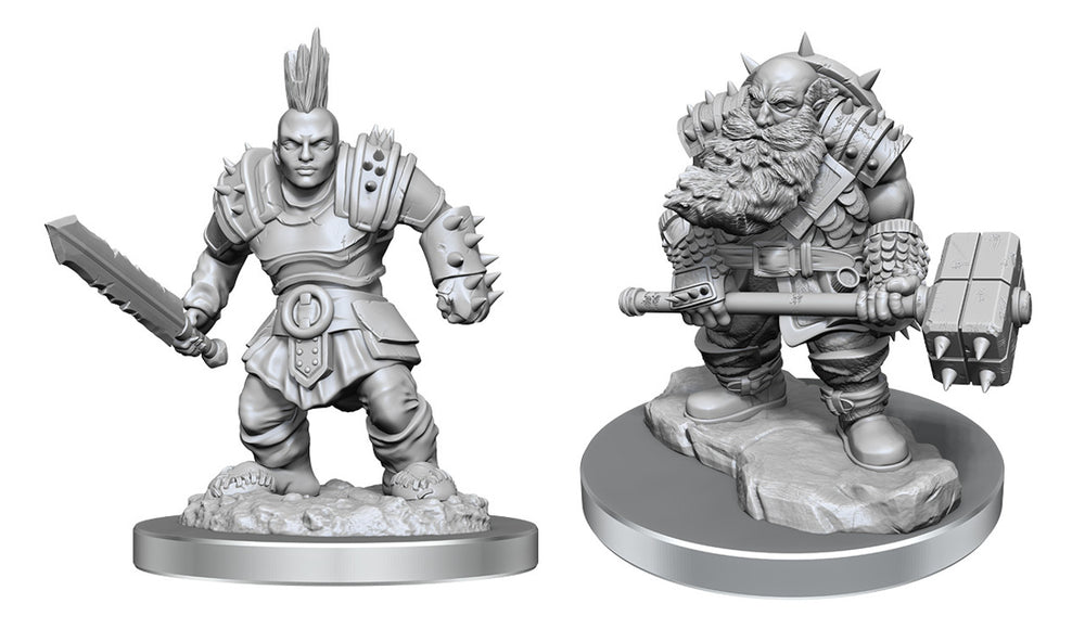 D&D Nolzurs Marvelous Unpainted Miniatures Duergar Fighters