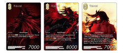 Final Fantasy TCG Limited Edition Vincent Red Triple Deck Case