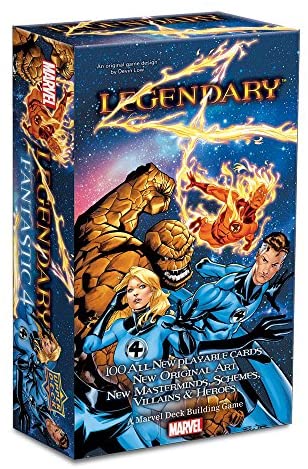 Marvel Legendary Villains + Marvel Legendary + 4 Expansions (With Broken Token Insert all packed into Villains Box) (Ex Demo Copy)