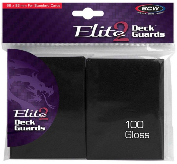 BCW Deck Protectors Standard Elite2 Glossy (100 Sleeves Per Pack)