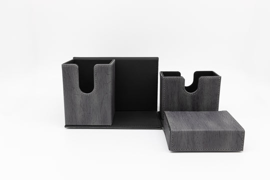 Game Mate Premium 3 Compartment Magnetic Deck Box