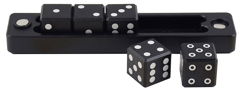 Gravity Dice Black & Gold Edition D6 Dice Set