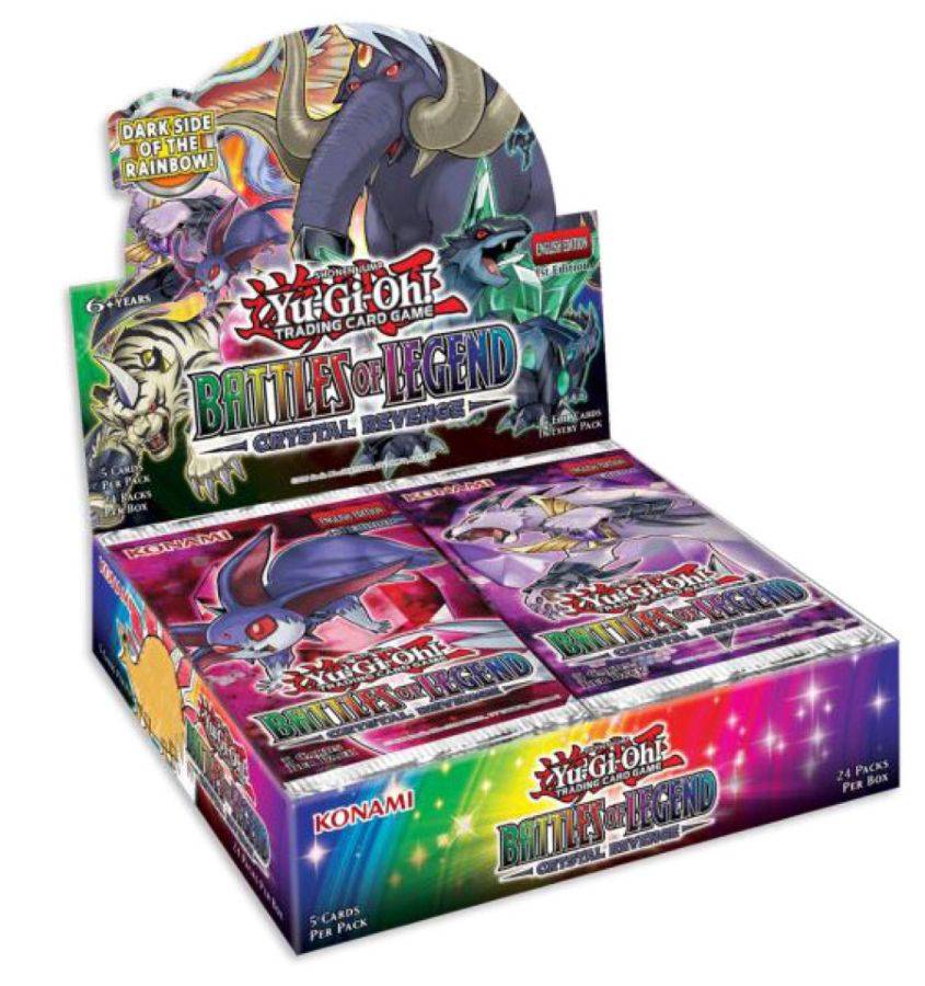 Yu-Gi-Oh Battles of Legend Crystal: Revenge Booster Box