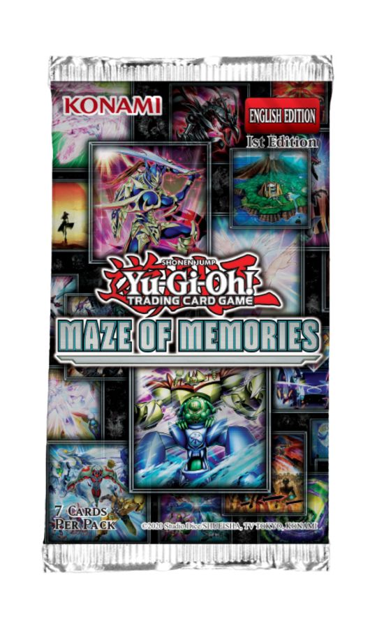 Yu-Gi-Oh Maze of Memories Booster Pack