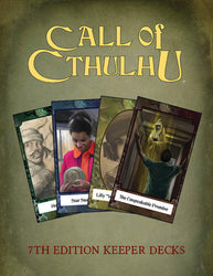Call of Cthulhu 7th Editon Keeper Decks