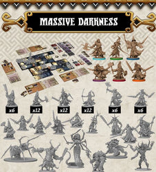 Massive Darkness Kickstarter Edition (Core Box Open and Not Sealed)