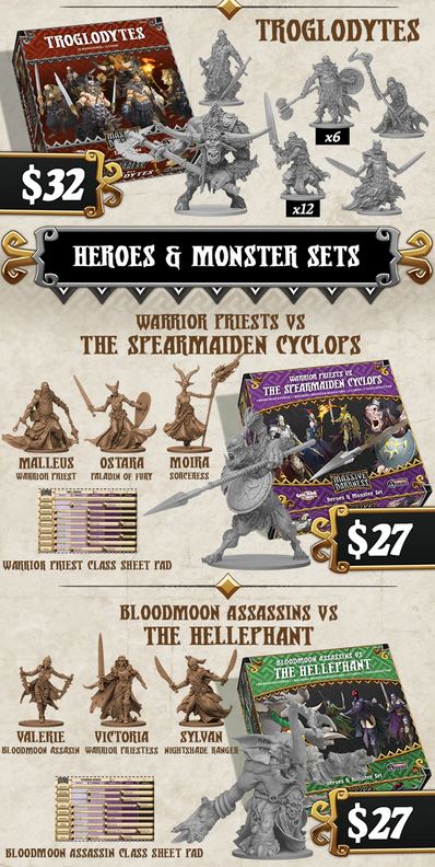 Massive Darkness Kickstarter Edition (Core Box Open and Not Sealed)