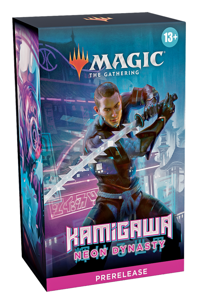 Kamigawa Neon Dynasty Prerelease at Home
