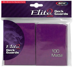 BCW Deck Protectors Standard Elite2 Matte (100 Sleeves Per Pack)